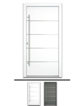 Vhodna vrata Alu Pro - Saturn - 1100 x 2100 mm (š x v) 
