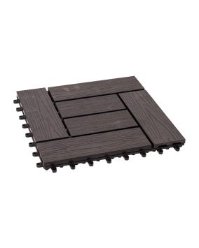 WPC ploščice za terase Sofia -  prerez: 300 x 300 mm