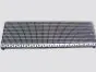 Stopnice mrežna rešetka 30x10mm, vročecinkano - širina mm: 305, dolžina mm: 1200, razdalja med luknjami: 180, teža v kg na kos: 9,6