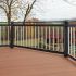 Zakljucek za deske za terase iz WPC - dolžin: 2900 mm, prerez: 55 x15 mm, barva: protidrsna svetlo rjava