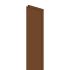 Zaključni profil utor-pero 20 mm - barva: rjava, dolžina: 250 cm: 