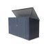Boksi za posode za smeti / Hiške za orodje - barva: anthrazit, dolžina: 2350 mm, širina: 1000 mm, višina: 1300 mm 