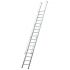 Prislonska lestev Mod. 222 - št. stopnic: 17, višina pribl. m: 4,67, Navpična višina ygornja stopnive v m: 4,76, teža kg: 23