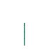 Stebri za ograje model Dingo za talno ploščo ali zemeljsko konico - za max. višino ograje: 125 cm, dolžina: 141,50 cm, izvedba: prevlečeno zeleno
