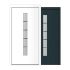 Aluminijasto-plastična vhodna vrata Fortuna - 1100 x 2100 mm (Š x V)