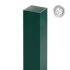 Alu steber 100 x 100 x 4 mm - barva: zelena, dolžina: 75 cm