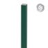 Alu palice 20 x 20 mm - barva: zelena, dolžina: 75 cm
