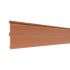 fasadni profili iz WPC - Mode - Barva: rjava, Dolžina: 200 cm, Višina: 20 cm, Debelina: 2 cm