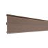 fasadni profili iz WPC - Mode - Barva: temno rjava, Dolžina: 200 cm, Višina: 20 cm, Debelina: 2 cm