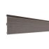 fasadni profili iz WPC - Mode - Barva: črno siva, Dolžina: 200 cm, Višina: 20 cm, Debelina: 2 cm