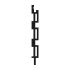 fasadni profili iz WPC - Stil - Barva: siva, Dolžina: 200 cm, Višina: 15 cm, Debelina: 2 cm